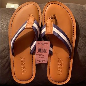 Ralph Lauren flip flops